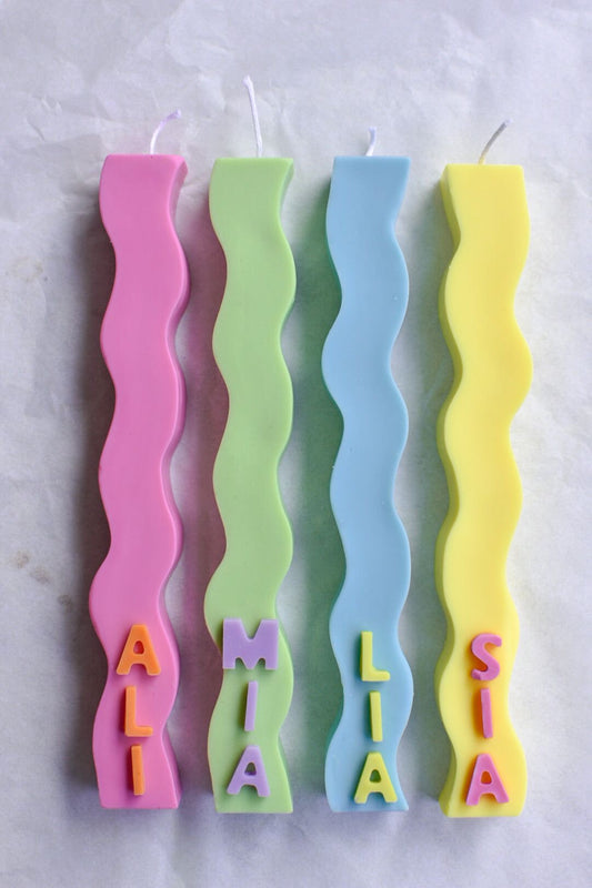 Λαμπάδα Custom με γράμματα